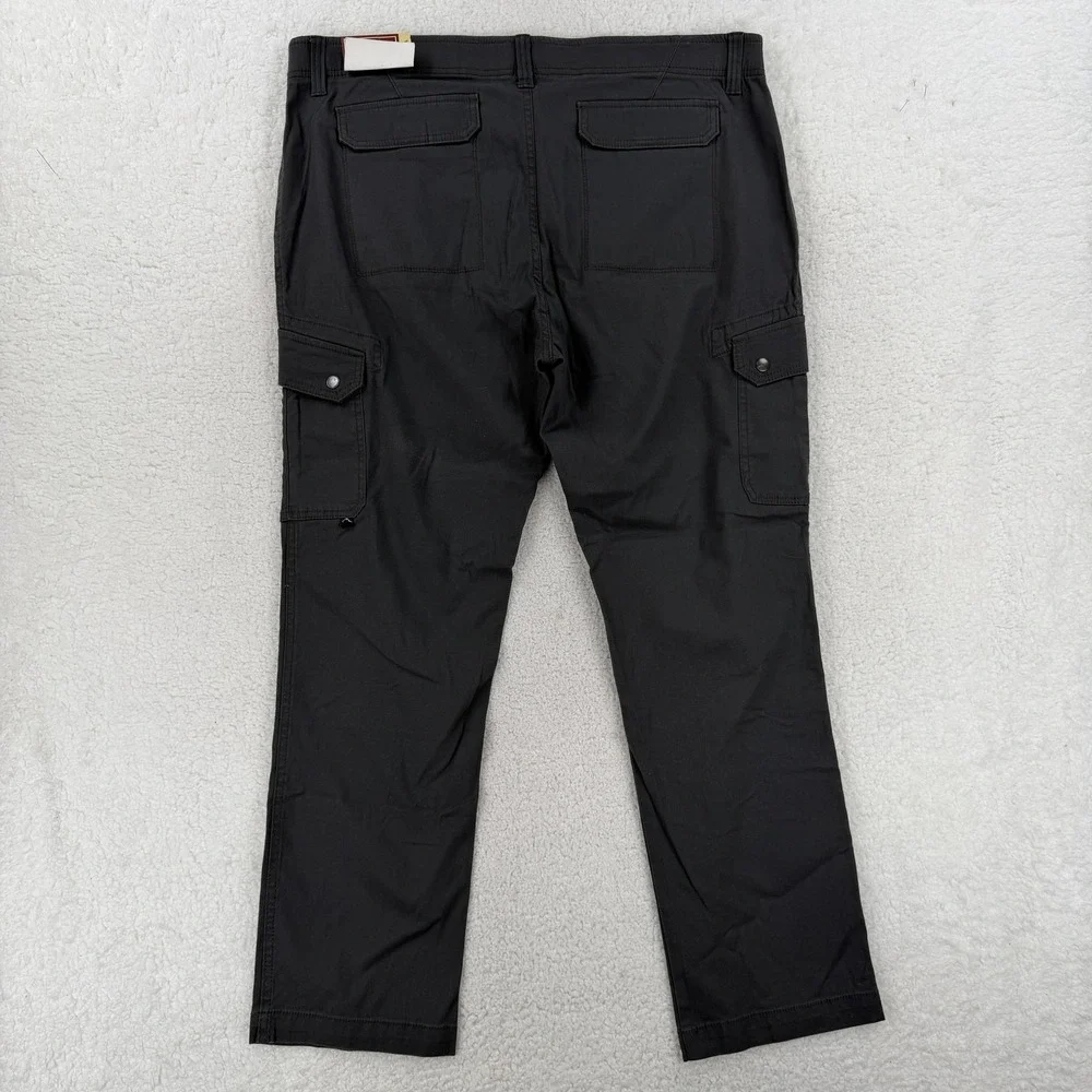 Denali Cargo Pants‎ Mens 40x32 Gray Stretch Canvas Classic Fit Workwear Casual